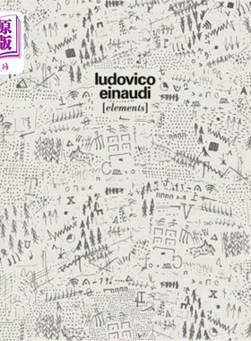 海外直订Ludovico Einaudi - Elements: Piano Solo 卢多维科·埃诺迪——元素：钢琴独奏