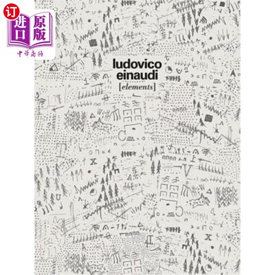 海外直订Ludovico Einaudi - Elements: Piano Solo 卢多维科·埃诺迪——元素：钢琴独奏