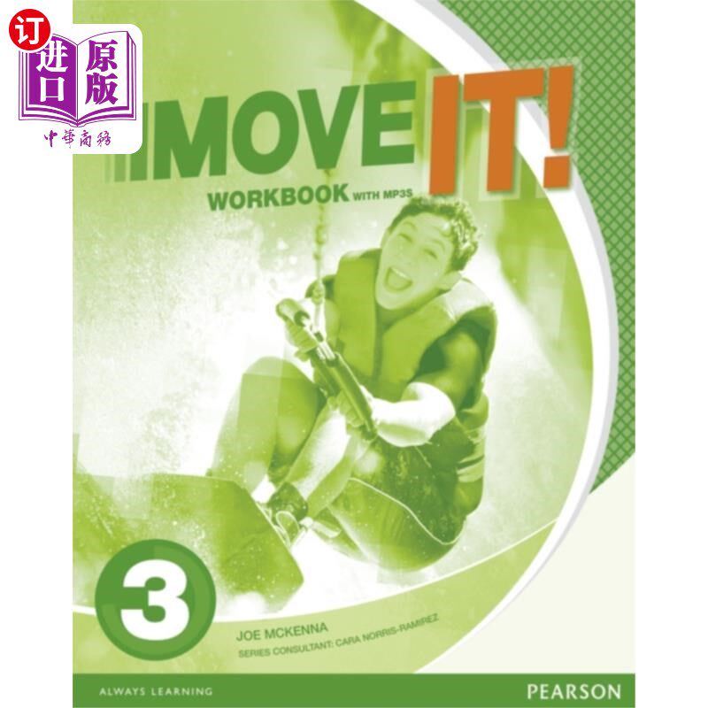 海外直订Move It! 3 Workbook & MP3 Pack 移动它!3工作簿和MP3包