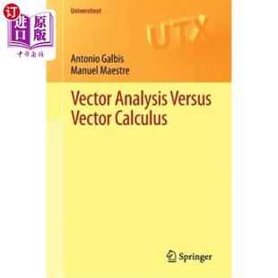 海外直订Vector Analysis Versus Vector Calculus 向量分析与向量演算