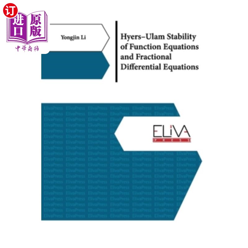 海外直订Hyers-Ulam Stability of Function Equations and Fractional Differential Equations 函数方程和分数阶微分方程的