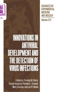 海外直订医药图书Innovations in Antiviral Development and the Detection of Virus Infection 抗病毒药物开发和病毒感染