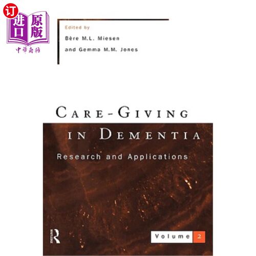 海外直订Care-Giving in Dementia 2 痴呆症患者的护理