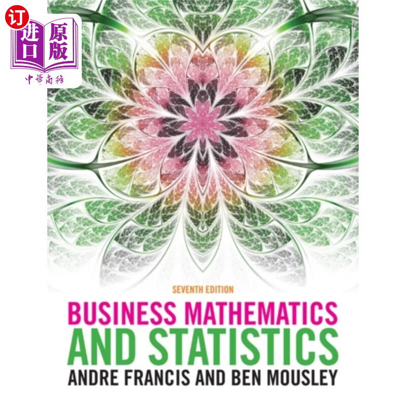 海外直订Business Mathematics and Statistics 商业数学与统计