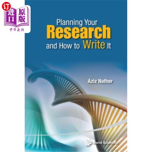 海外直订医药图书Planning Your Research and How to Write It 规划你的研究以及如何撰写