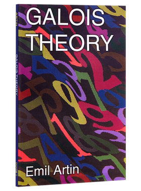 预售 Galois Theory 英文原版 伽罗瓦理论 Emil Artin【中商原版】