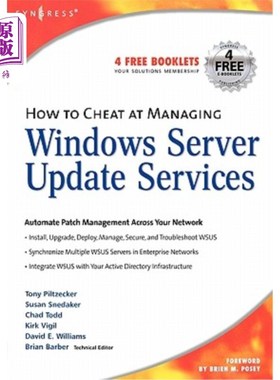 海外直订How to Cheat at Managing Windows Server Update Services 如何在管理Windows服务器更新服务时作弊