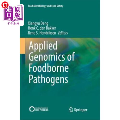 海外直订Applied Genomics of Foodborne Pathogens
