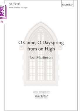 海外直订O come, O Dayspring from on High 啊，来自高处的白昼啊