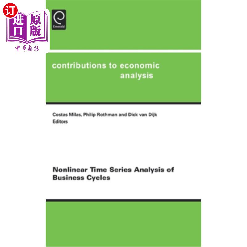 海外直订Nonlinear Time Series Analysis of Business Cycles 商业周期的非线性时间序列分析