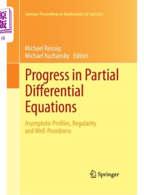 海外直订Progress in Partial Differential Equations: Asymptotic Profiles, Regularity and  偏微分方程的进展:渐近轮廓