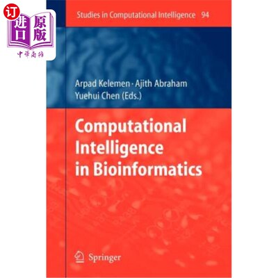 海外直订Computational Intelligence in Bioinformatics 生物信息学中的计算智能