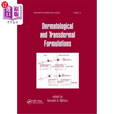 海外直订Dermatological and Transdermal Formulations 皮肤学和透皮配方