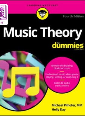 海外直订Music Theory for Dummies 假人音乐理论