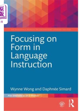 海外直订Focusing on Form in Language Instruction 论语言教学中的形式