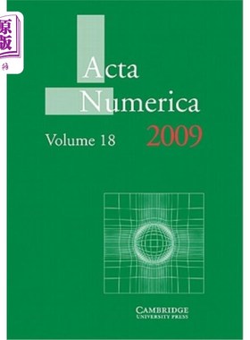 海外直订ACTA Numerica 2009: Volume 18 2009年数字学报：第18卷