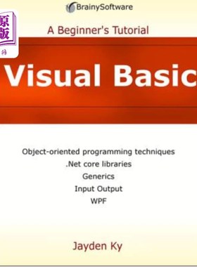 海外直订Visual Basic: A Beginner's Tutorial visual basic：初学者教程