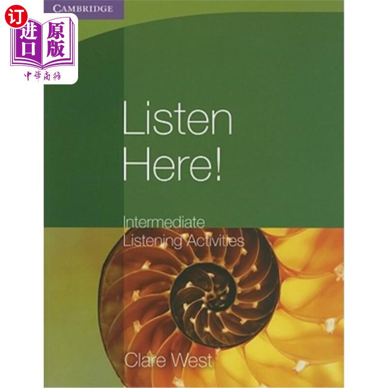 海外直订Listen Here! Intermediate Listening Activities 听着！中级听力活动