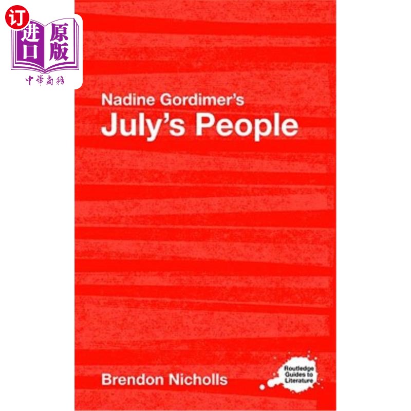 海外直订Nadine Gordimer's July's People 纳丁·戈迪默的《七月的人们》