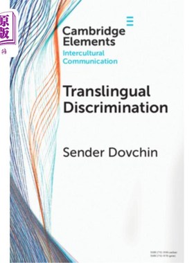 海外直订Translingual Discrimination Translingual歧视