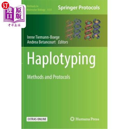 海外直订医药图书Haplotyping: Methods and Protocols 单倍型：方法和协议