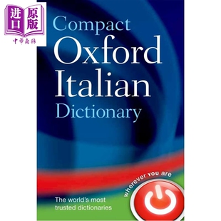 预售 精简版 牛津意大利语词典 意英词典 Compact Oxford Italian Dictionary 超过9万个单词和短语 12万条翻译【中商原版】