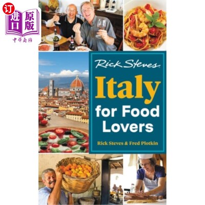 海外直订Rick Steves Italy for Food Lovers Rick Steves意大利美食爱好者