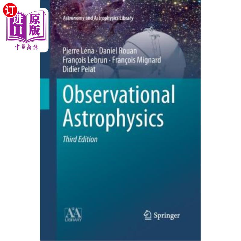 海外直订Observational Astrophysics 观测天体物理学