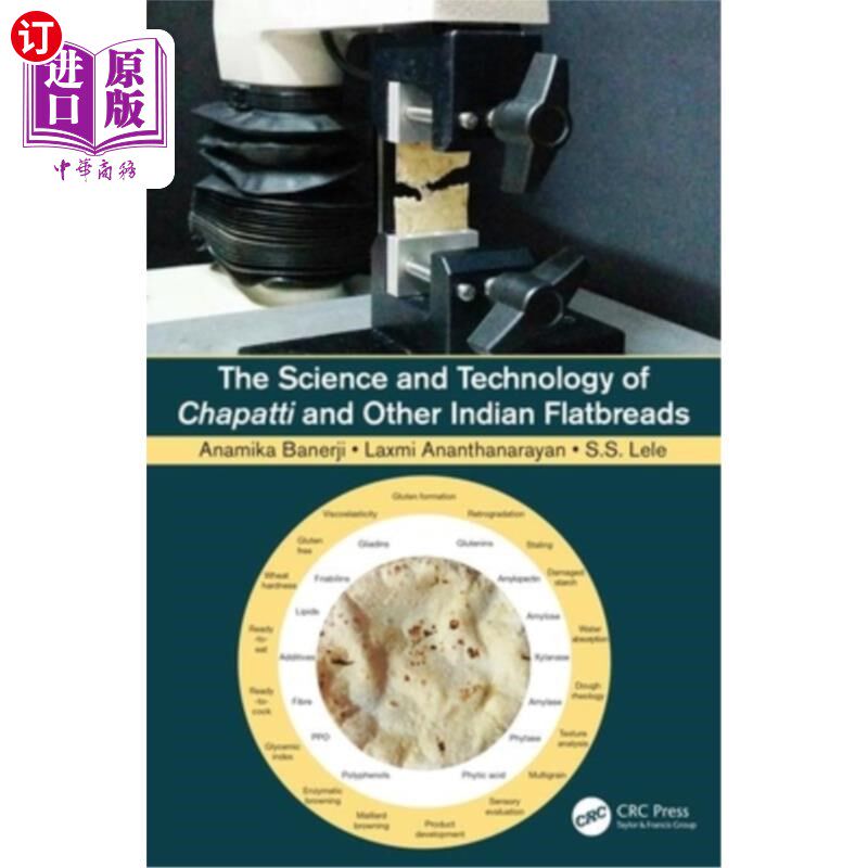 海外直订The Science and Technology of Chapatti and Other Indian Flatbreads 薄煎饼和其他印度大饼的科学技术