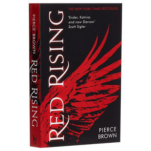 预售 皮尔斯布朗:火星崛起 英文原版 Red Rising 科幻小说 Pierce Brown【中商原版】