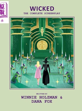 魔法坏女巫官方剧本书 英文原版 Wicked The Official Script Book Insight Editions 魔法坏女巫周边 魔法坏女巫剧本英文版