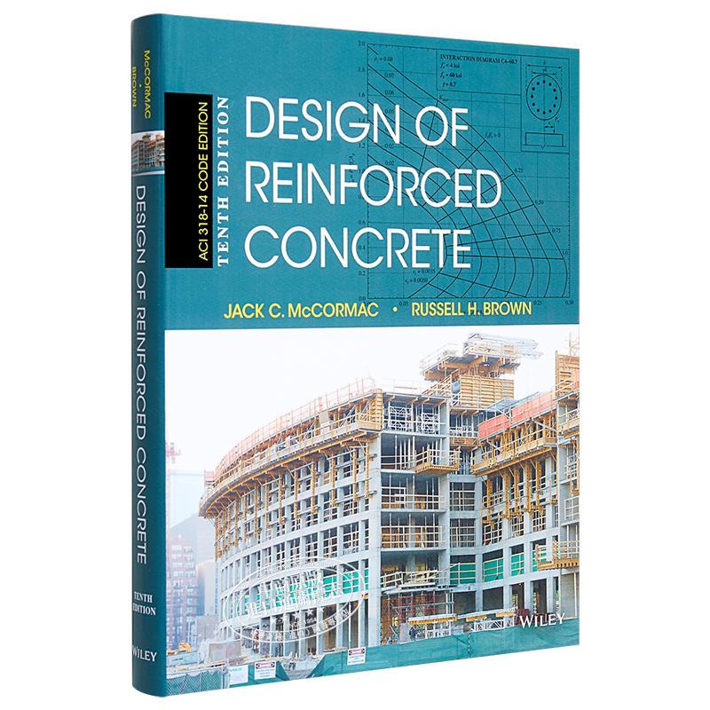 现货 Design Of Reinforced Concrete Tenth Edition 英文原版 钢筋混凝土设计第十版 Russell Brown【中商原版】