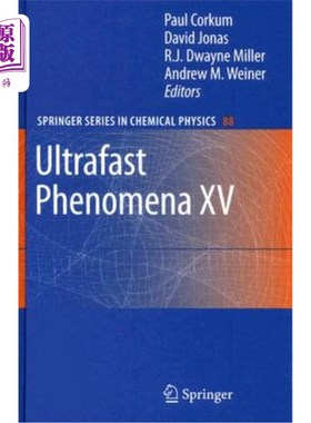 海外直订Ultrafast Phenomena XV: Proceedings of the 15th International Conference, Pacifi 超快现象十五：2006年7月3
