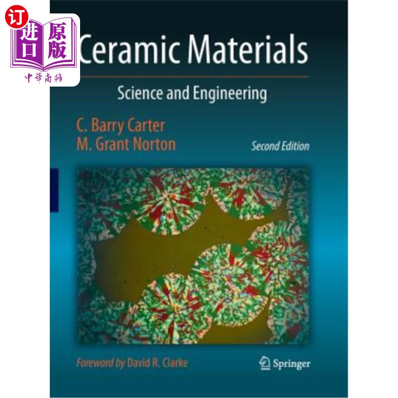 海外直订Ceramic Materials: Science and Engineering 陶瓷材料:科学与工程