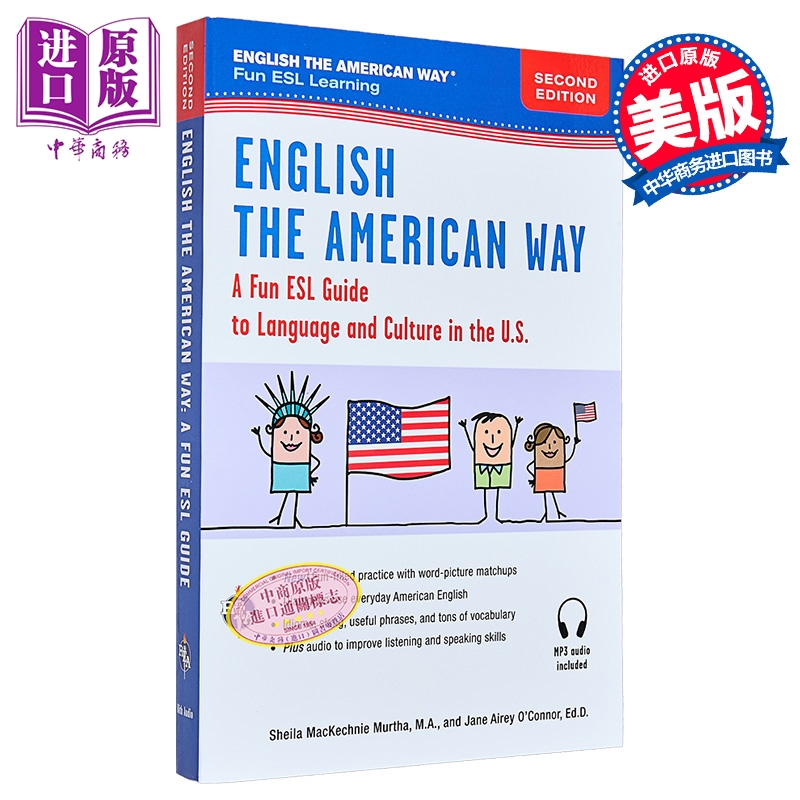 美国英语 ESL英语语言趣味指南第二版 English the American Way A Fun Guide to English Language 2nd Edition【中商原版】