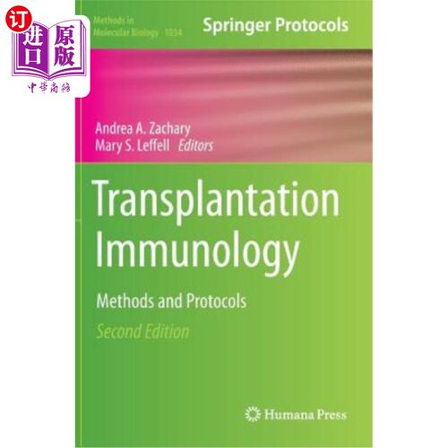 海外直订医药图书Transplantation Immunology: Methods and Protocols 移植免疫学：方法和方案