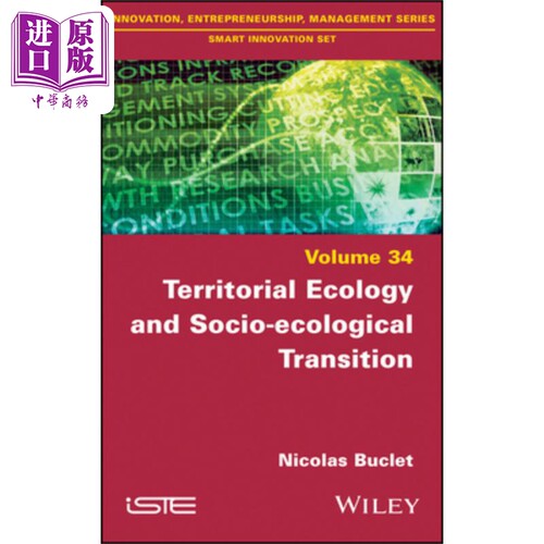 现货 领土生态与社会生态转型 Territorial Ecology And Socioecological Transition 英文原版 Nicolas Buclet 中商�