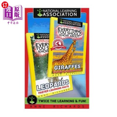海外直订Everything You Should Know About: Giraffes and Leopards 你该知道的一切:长颈鹿和豹子