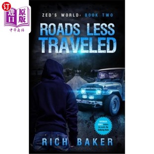 Less 道路 World 世界书二：人迹罕至 Zed Traveled Roads Two Book 海外直订Zed