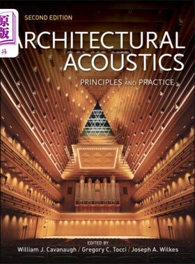 海外直订Architectural Acoustics - Principles and Practic... 建筑声学原理与实践
