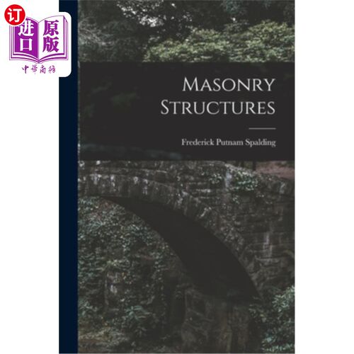海外直订Masonry Structures 砌体结构