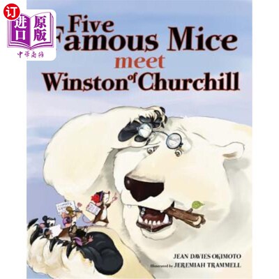 海外直订Five Famous Mice Meet Winston of Churchill 五只著名的老鼠遇见了丘吉尔的温斯顿