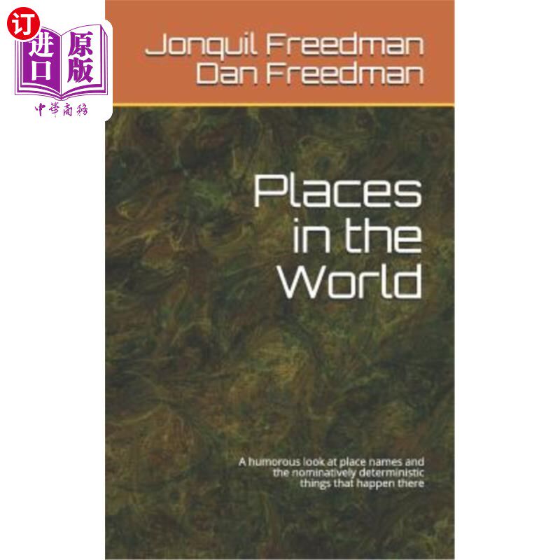 【中商海外直订】places in the world: a humorous look at the name