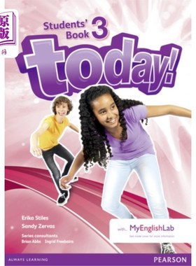 海外直订Today! 3 Students' Book and MyLab Pack 今天!3学生用书和我的实验室包