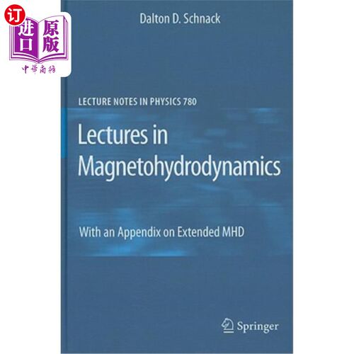 海外直订Lectures in Magnetohydrodynamics: With an Appendix on Extended MHD 磁流体力学讲座：附扩展磁流体力学附录