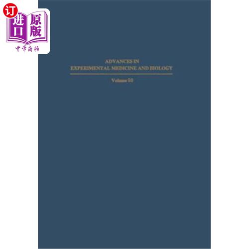海外直订Immunobiology of Proteins and Peptides - I 蛋白质和肽的免疫生物学-I