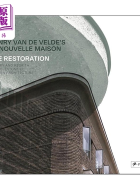 预售 Henry van de Veldes La Nouvelle Maison 进口艺术 亨利 范 德 维尔德的“新家”【中商原版】