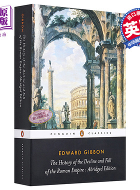 【中商原版】罗马帝国衰亡史 节选 英文版History of Decline&Fall of Roman Empir 爱德华吉本