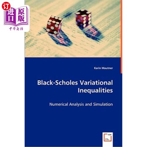 海外直订Black-Scholes Variational Inequalities 布莱克-斯科尔斯变分不等式
