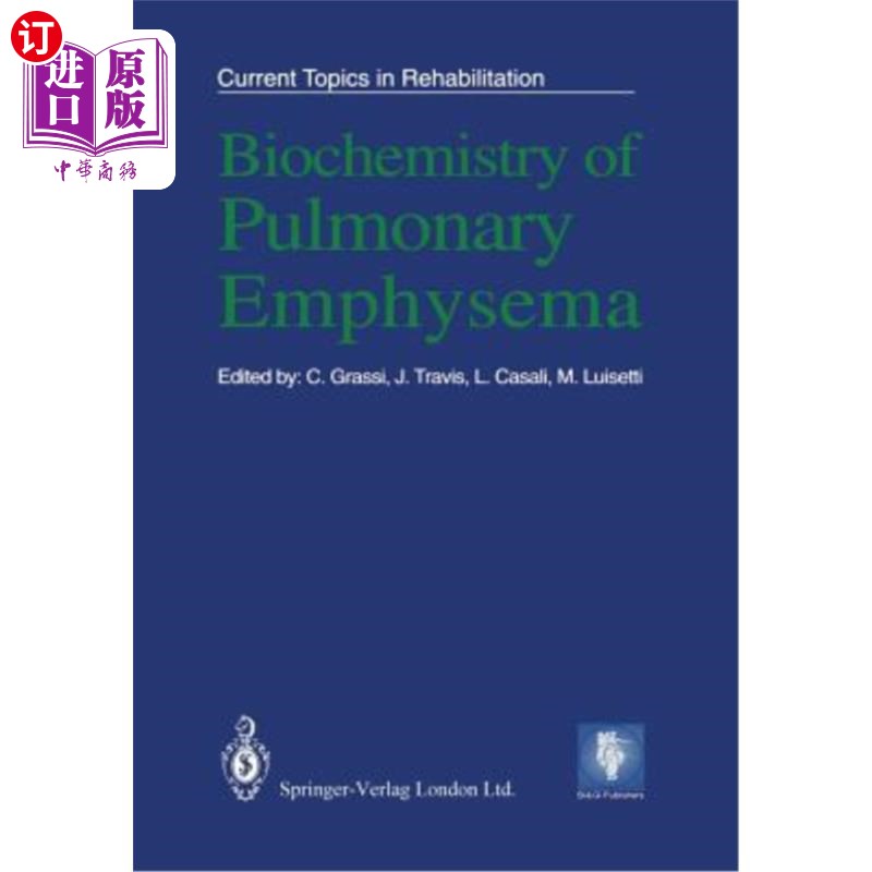 海外直订医药图书Biochemistry of Pulmonary Emphysema 肺气肿的生物化学